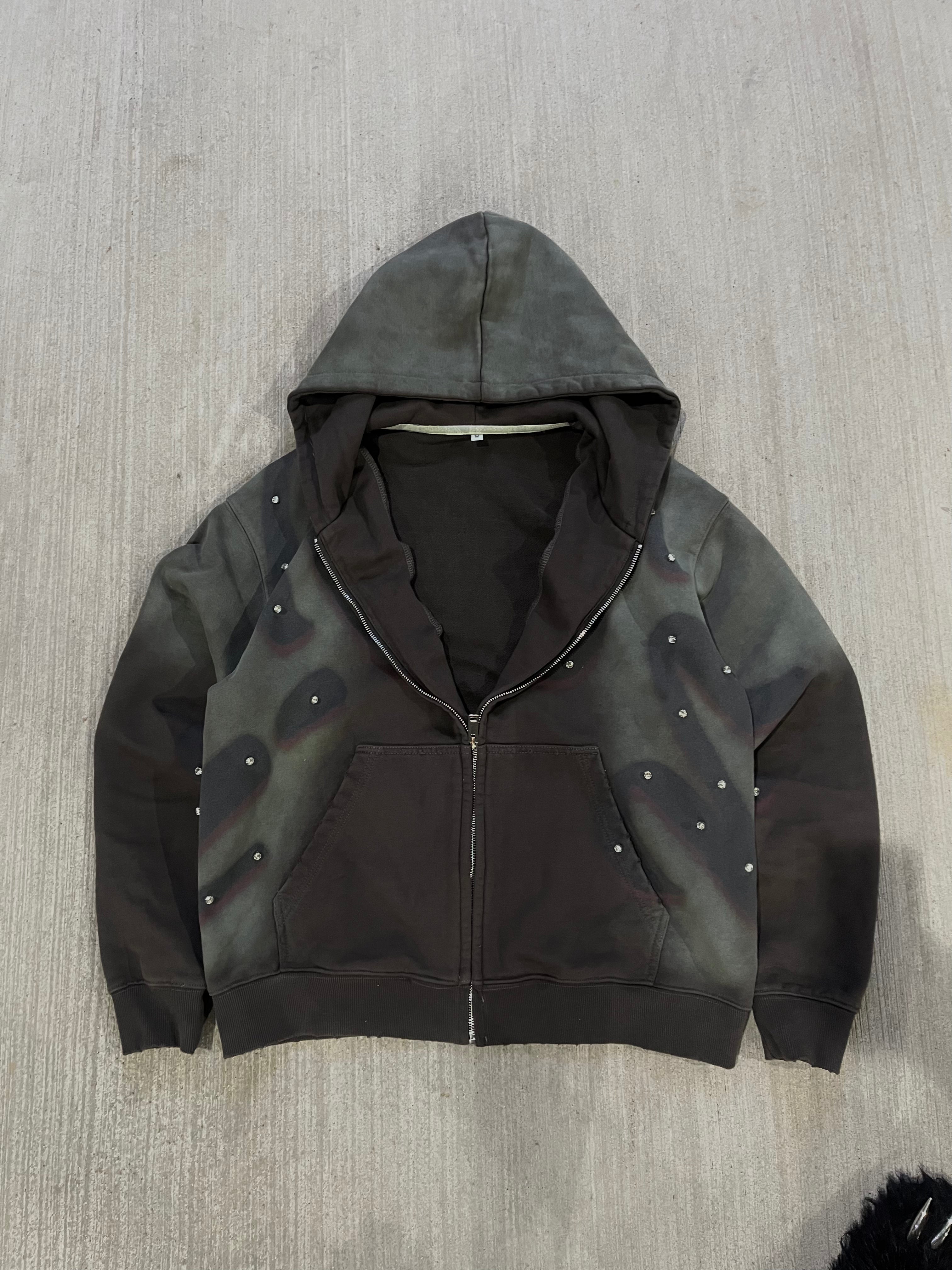 "PAIN" ZIP-UP HOODIE